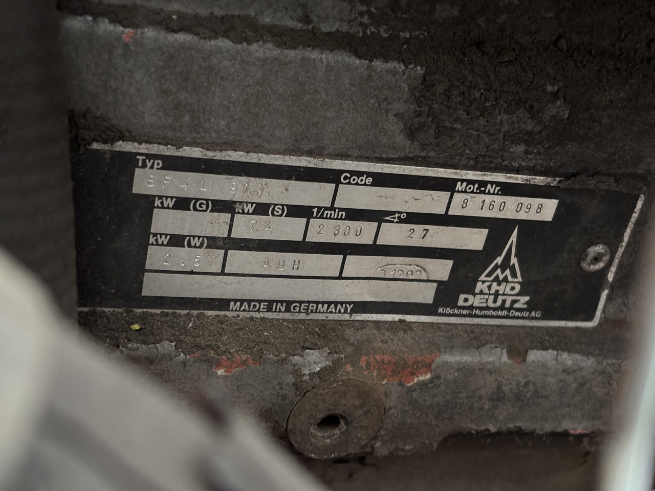 Deutz BF4L913 BF4L 913 Silnik Chłodzony Powietrzem Kompletny z Turbiną Chłodnicą - Двигател за Селскостопанска техника: снимка 2 Deutz BF4L913 BF4L 913 Silnik Chłodzony Powietrzem Kompletny z Turbiną Chłodnicą - Двигател за Селскостопанска техника: снимка 2