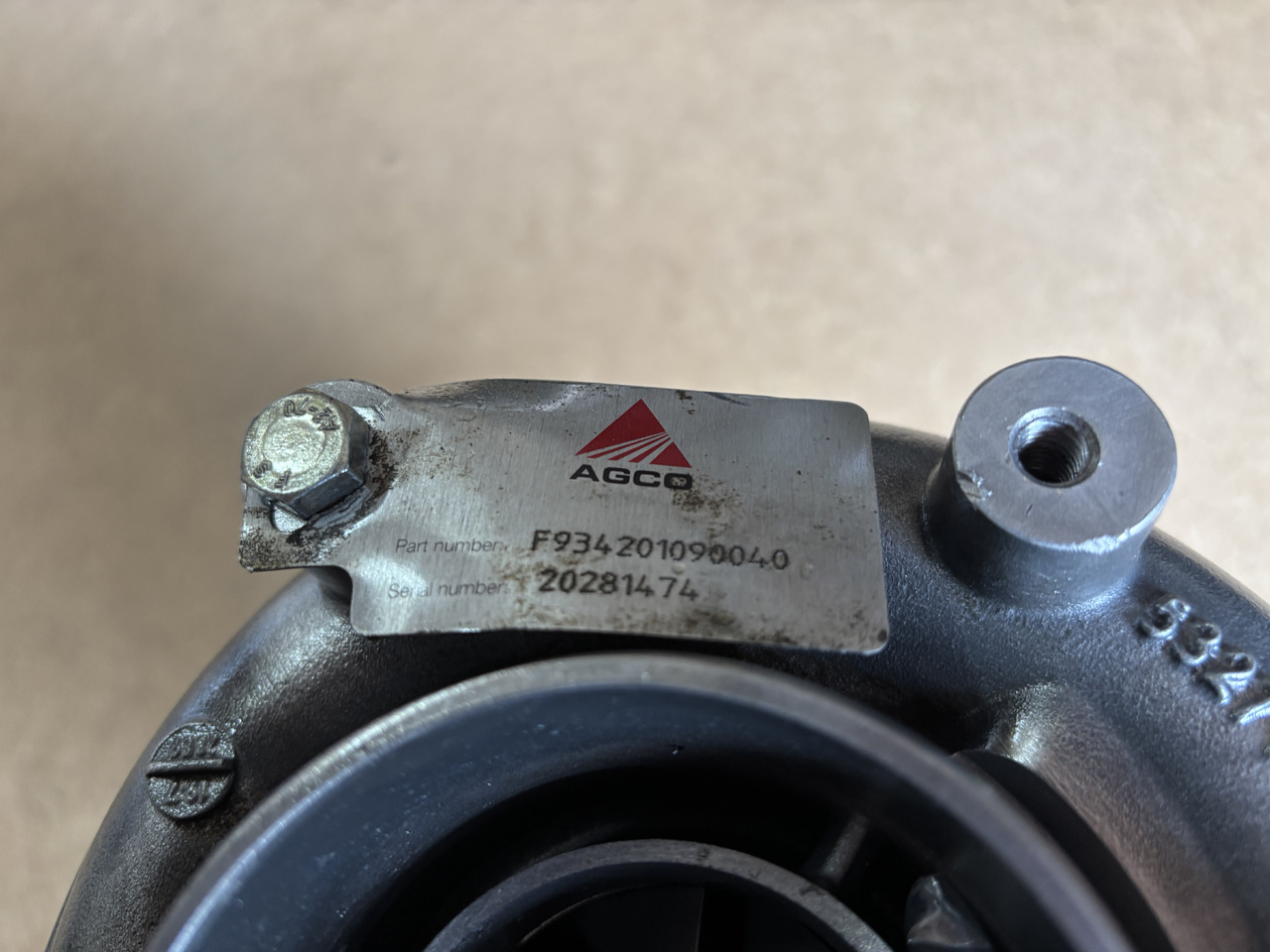 Deutz TCD7.1 - turbosprężarka 04903626 12709700013 - Турбина: снимка 4 Deutz TCD7.1 - turbosprężarka 04903626 12709700013 - Турбина: снимка 4