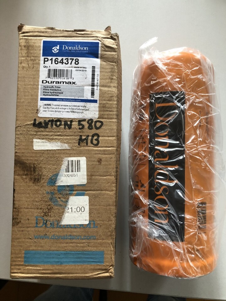 Donaldson Filtr Hydrauliczny P164378 - Хидравлически филтър за Селскостопанска техника: снимка 2 Donaldson Filtr Hydrauliczny P164378 - Хидравлически филтър за Селскостопанска техника: снимка 2
