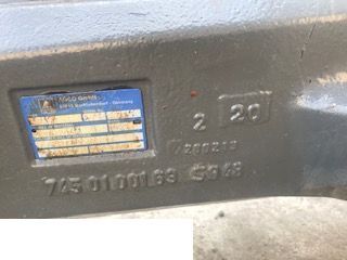 Fendt 716 - Pochwa TYP x711 ~ Fendt 7450100163 - Ос и части за Трактор: снимка 1 Fendt 716 - Pochwa TYP x711 ~ Fendt 7450100163 - Ос и части за Трактор: снимка 1