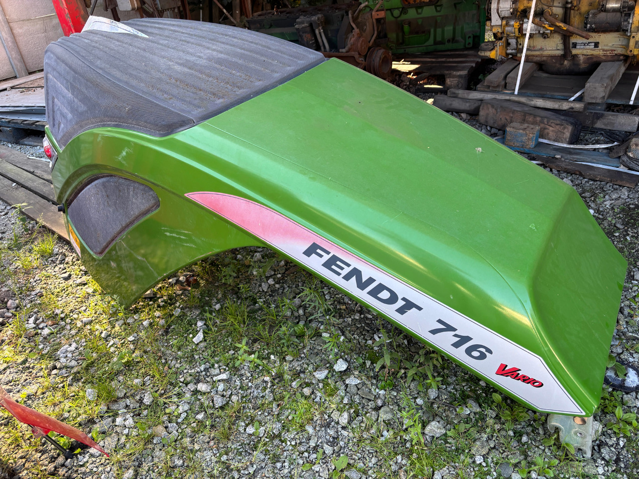 Fendt 716 Vario - maska silnika - Капо за Трактор: снимка 2 Fendt 716 Vario - maska silnika - Капо за Трактор: снимка 2