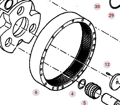 Fendt 816 818 822 824 Vario Koło Zębate Koronowe 824101150031 - Трансмисия за Телескопичен товарач: снимка 1 Fendt 816 818 822 824 Vario Koło Zębate Koronowe 824101150031 - Трансмисия за Телескопичен товарач: снимка 1