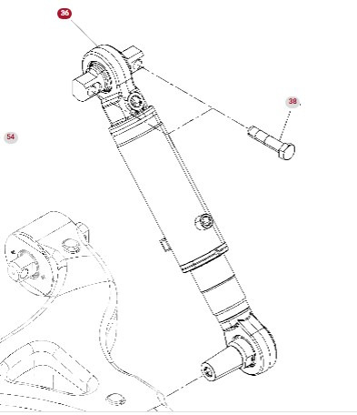 Fendt 930 933 936 939 942 GEN 7 Siłownik Zawieszenia Dolnego Amortyzator CZĘŚCI H218PB0520090 - Амортизатор за Селскостопанска техника: снимка 1 Fendt 930 933 936 939 942 GEN 7 Siłownik Zawieszenia Dolnego Amortyzator CZĘŚCI H218PB0520090 - Амортизатор за Селскостопанска техника: снимка 1