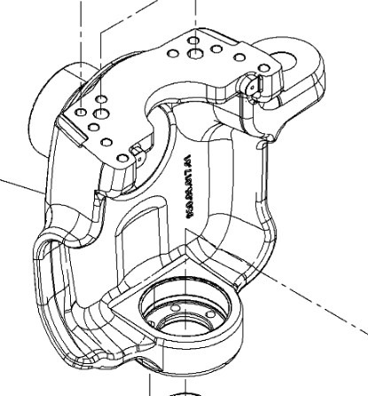 Fendt 930 933 936 939 942 Vario Gen 6 Obudowa Łączona Przegubu Przedniej Osi CZĘŚCI H218PF050036A - Ос и части за Трактор: снимка 1 Fendt 930 933 936 939 942 Vario Gen 6 Obudowa Łączona Przegubu Przedniej Osi CZĘŚCI H218PF050036A - Ос и части за Трактор: снимка 1