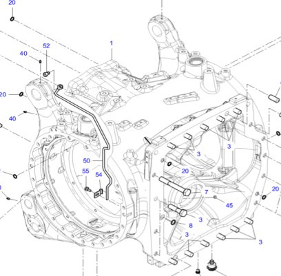 Fendt 930 933 936 939 942 Vario Gen 6 Obudowa Osi Tylnej Wału Koła CZĘŚCI H218PH010103A - Ос и части за Трактор: снимка 1 Fendt 930 933 936 939 942 Vario Gen 6 Obudowa Osi Tylnej Wału Koła CZĘŚCI H218PH010103A - Ос и части за Трактор: снимка 1