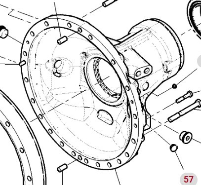 Fendt 930 933 936 939 942 Vario Gen 6 Obudowa Osi Tylnej Zwolnicy CZĘŚCI H218PP014511A - Ходов редуктор за Селскостопанска техника: снимка 1 Fendt 930 933 936 939 942 Vario Gen 6 Obudowa Osi Tylnej Zwolnicy CZĘŚCI H218PP014511A - Ходов редуктор за Селскостопанска техника: снимка 1