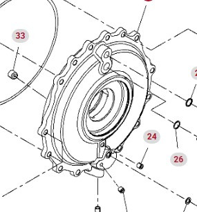 Fendt 930 933 936 939 942 Vario Gen 6 Pokrywa Przedniej Osi CZĘŚCI H218PF050007A - Ос и части за Трактор: снимка 1 Fendt 930 933 936 939 942 Vario Gen 6 Pokrywa Przedniej Osi CZĘŚCI H218PF050007A - Ос и части за Трактор: снимка 1