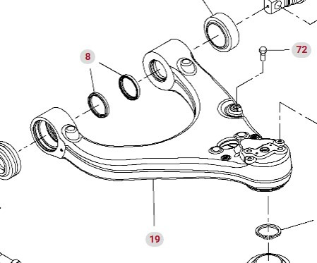 Fendt Vario 1038 1042 1046 1050 GEN 3 Wahacz Kompletny Prawy Prawa Strona F530300051090 - Реактивна щанга за Селскостопанска техника: снимка 1 Fendt Vario 1038 1042 1046 1050 GEN 3 Wahacz Kompletny Prawy Prawa Strona F530300051090 - Реактивна щанга за Селскостопанска техника: снимка 1