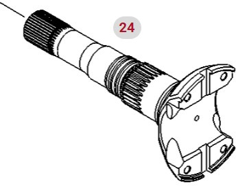 Fendt Vario 1038 1042 1046 1050 GEN 3 Wał Hamulcy Hamulców F530300200180 - Части на спирачната система за Селскостопанска техника: снимка 1 Fendt Vario 1038 1042 1046 1050 GEN 3 Wał Hamulcy Hamulców F530300200180 - Части на спирачната система за Селскостопанска техника: снимка 1