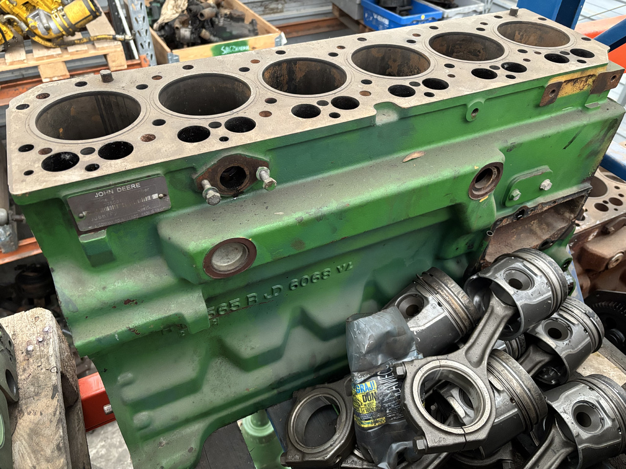 John Deere 6068 6068TF250 R119565 Blok Silnika - Цилиндров блок за Селскостопанска техника: снимка 5 John Deere 6068 6068TF250 R119565 Blok Silnika - Цилиндров блок за Селскостопанска техника: снимка 5
