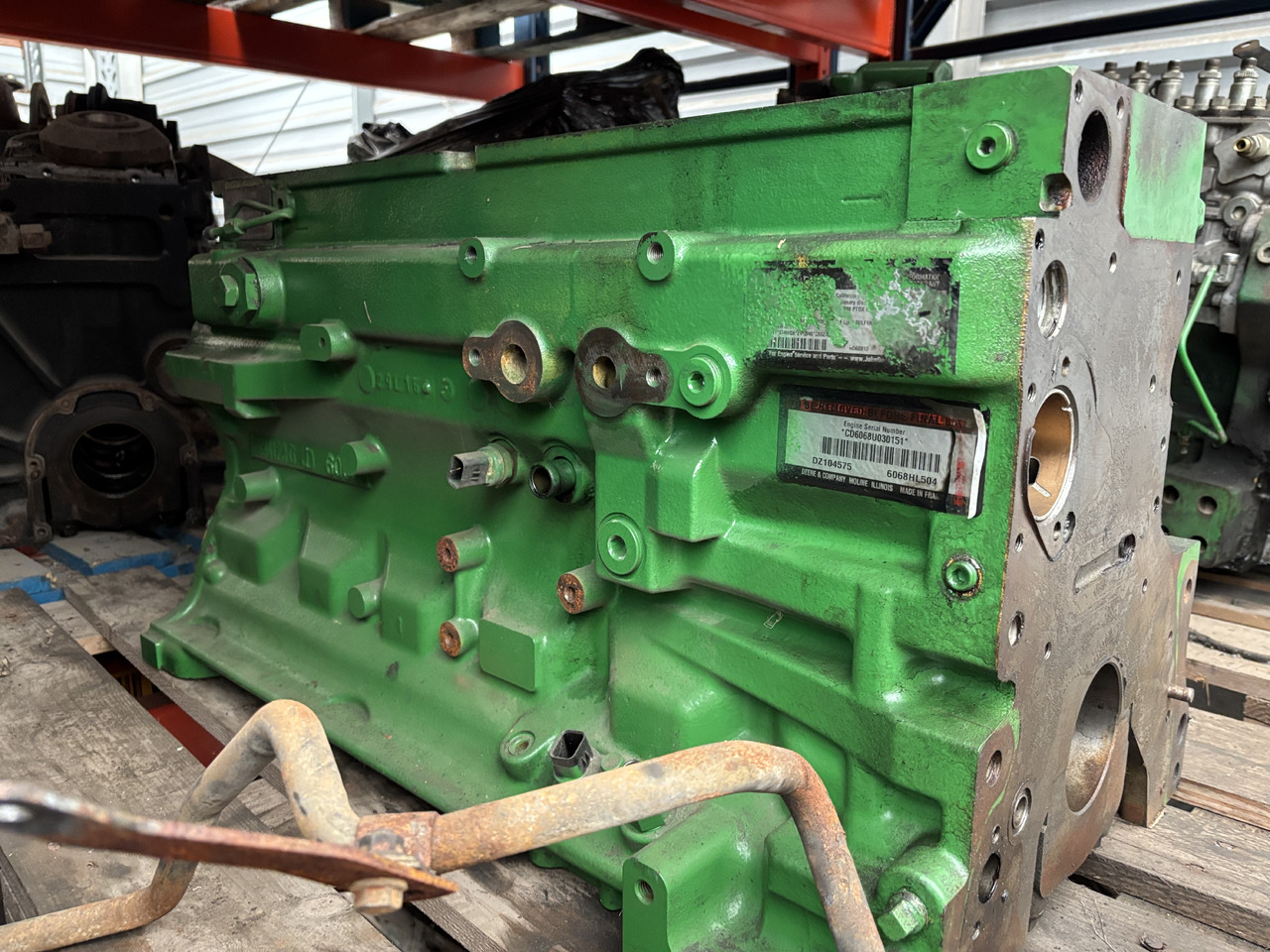 John Deere 6068HL504 Blok Silnika DZ104575 - Цилиндров блок за Селскостопанска техника: снимка 2 John Deere 6068HL504 Blok Silnika DZ104575 - Цилиндров блок за Селскостопанска техника: снимка 2