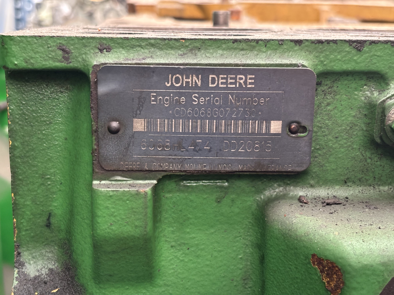 John Deere 6920S 6068HL474 6068 HL 474 Blok Silnika - Цилиндров блок за Селскостопанска техника: снимка 4 John Deere 6920S 6068HL474 6068 HL 474 Blok Silnika - Цилиндров блок за Селскостопанска техника: снимка 4