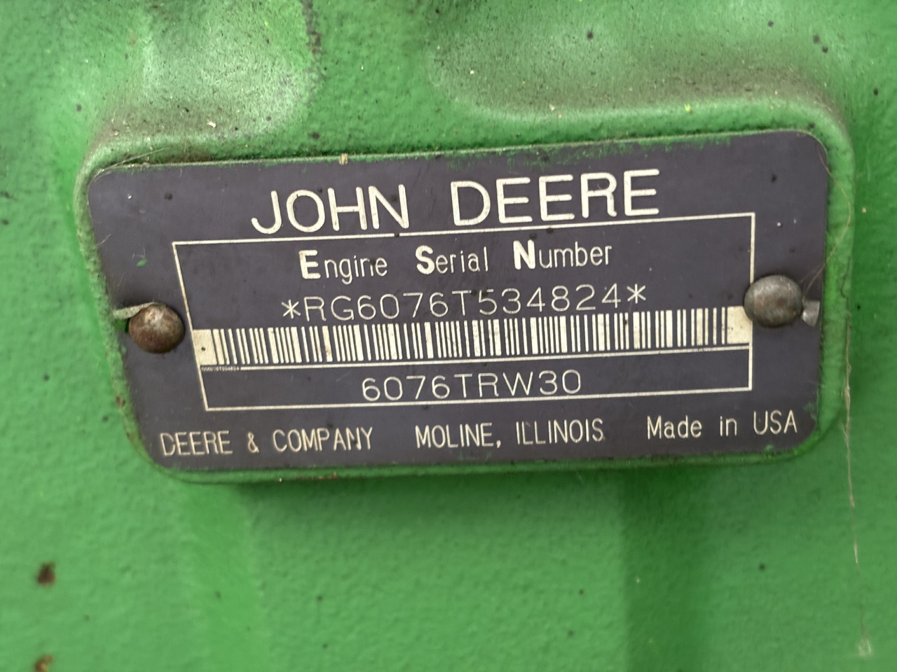 John Deere 7800 Blok Silnika 6076TRW30 6076 TRW 30 R122736 R122737 R122738 - Цилиндров блок за Селскостопанска техника: снимка 4 John Deere 7800 Blok Silnika 6076TRW30 6076 TRW 30 R122736 R122737 R122738 - Цилиндров блок за Селскостопанска техника: снимка 4