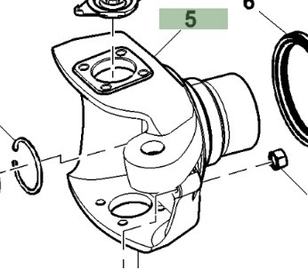 John Deere 7830 Jarzmo Przegub Zwrotnica Przekładnia Prawa R155627 - Шенкел за Селскостопанска техника: снимка 1 John Deere 7830 Jarzmo Przegub Zwrotnica Przekładnia Prawa R155627 - Шенкел за Селскостопанска техника: снимка 1