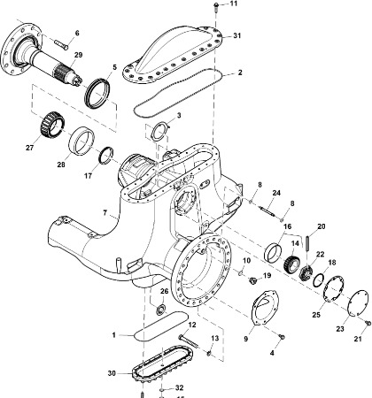 John Deere 9470RX - Miska olejowa R552843 (Oś przednia i tylnia) - Маслена вана за Селскостопанска техника: снимка 1 John Deere 9470RX - Miska olejowa R552843 (Oś przednia i tylnia) - Маслена вана за Селскостопанска техника: снимка 1