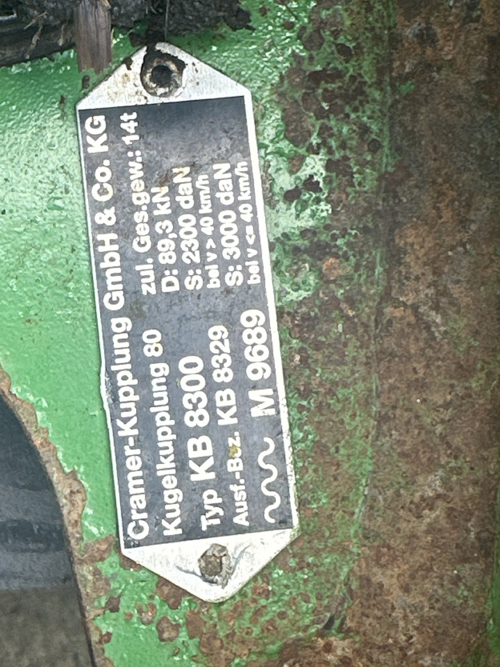 John deere zaczep k80 - Рама/ Шаси за Селскостопанска техника: снимка 3 John deere zaczep k80 - Рама/ Шаси за Селскостопанска техника: снимка 3