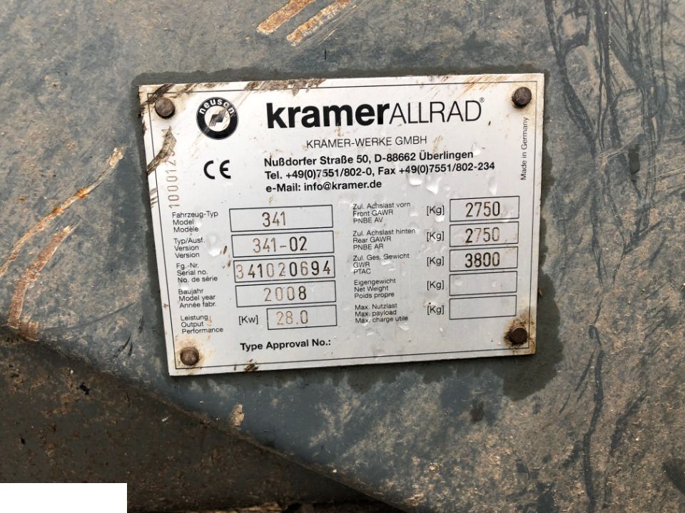Kramer Allrad 280 341-02 Radlader - Części - Pompa Paliwa D-89275 - Горивна помпа за Селскостопанска техника: снимка 2 Kramer Allrad 280 341-02 Radlader - Części - Pompa Paliwa D-89275 - Горивна помпа за Селскостопанска техника: снимка 2