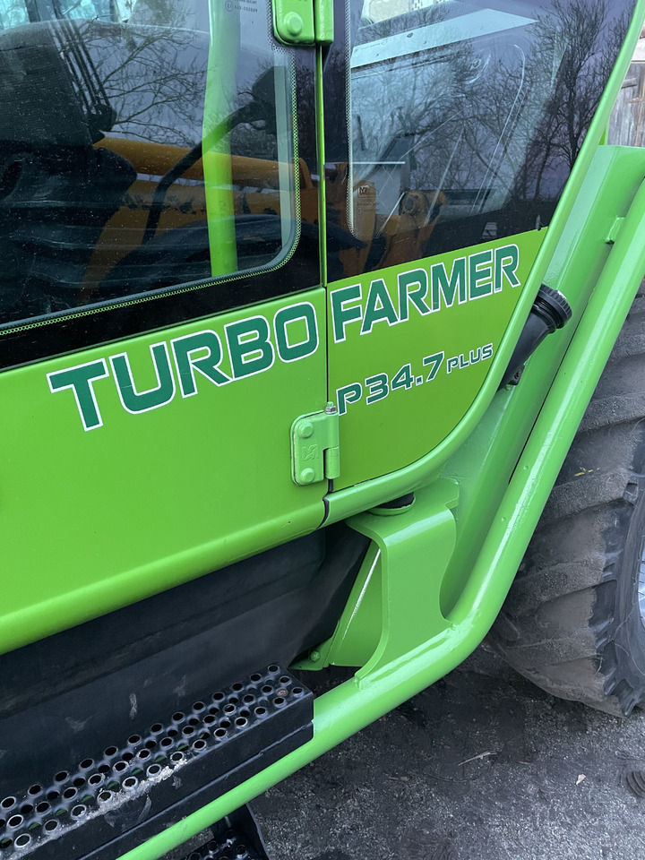Телескопичен товарач Ładowarka teleskopowa Merlo Turbofarmer P34.7 Plus 2009r.: снимка 14
