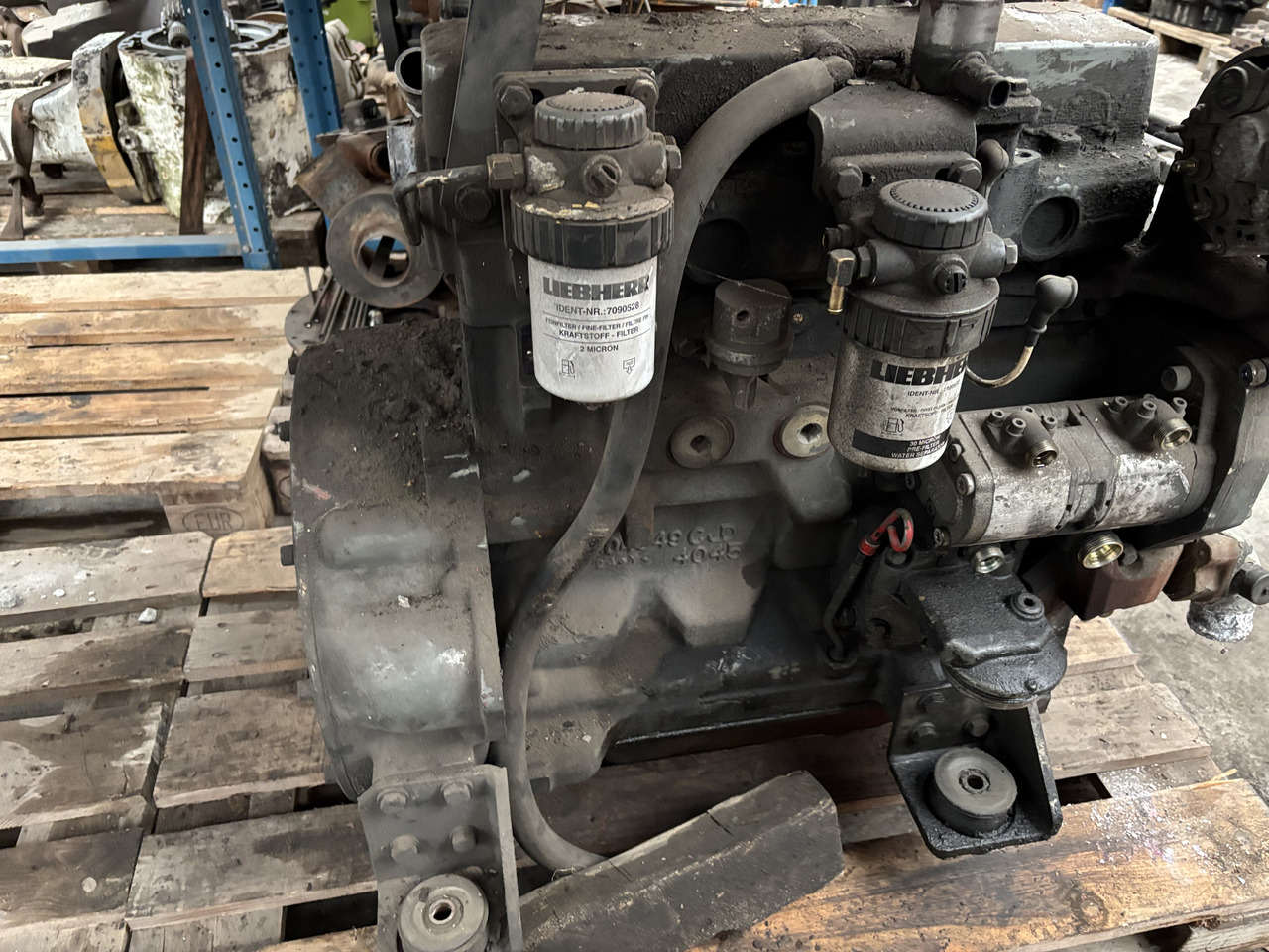 Liebherr D504 TI OI  eII 97/68FA 2001/63 Silnik CZĘŚCI - Двигател за Селскостопанска техника: снимка 2 Liebherr D504 TI OI  eII 97/68FA 2001/63 Silnik CZĘŚCI - Двигател за Селскостопанска техника: снимка 2