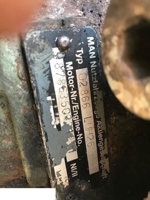 Man D2866 - Głowica - Глава на блока за Селскостопанска техника: снимка 1 Man D2866 - Głowica - Глава на блока за Селскостопанска техника: снимка 1