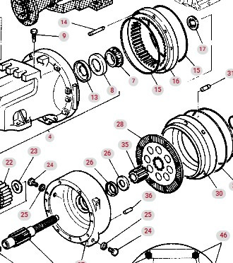 Massey Ferguson 8160 Układ Planetarny Zwolnica Wał CZĘŚCI - Ходов редуктор за Селскостопанска техника: снимка 2 Massey Ferguson 8160 Układ Planetarny Zwolnica Wał CZĘŚCI - Ходов редуктор за Селскостопанска техника: снимка 2