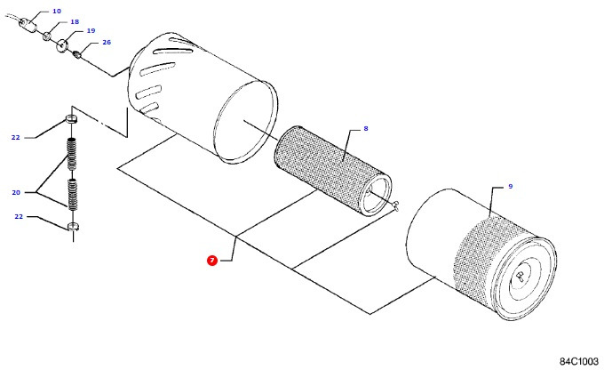 Massey Fergusson MF 30 - filtr powietrza obudowa D46442200 - Въздушен филтър за Селскостопанска техника: снимка 1 Massey Fergusson MF 30 - filtr powietrza obudowa D46442200 - Въздушен филтър за Селскостопанска техника: снимка 1