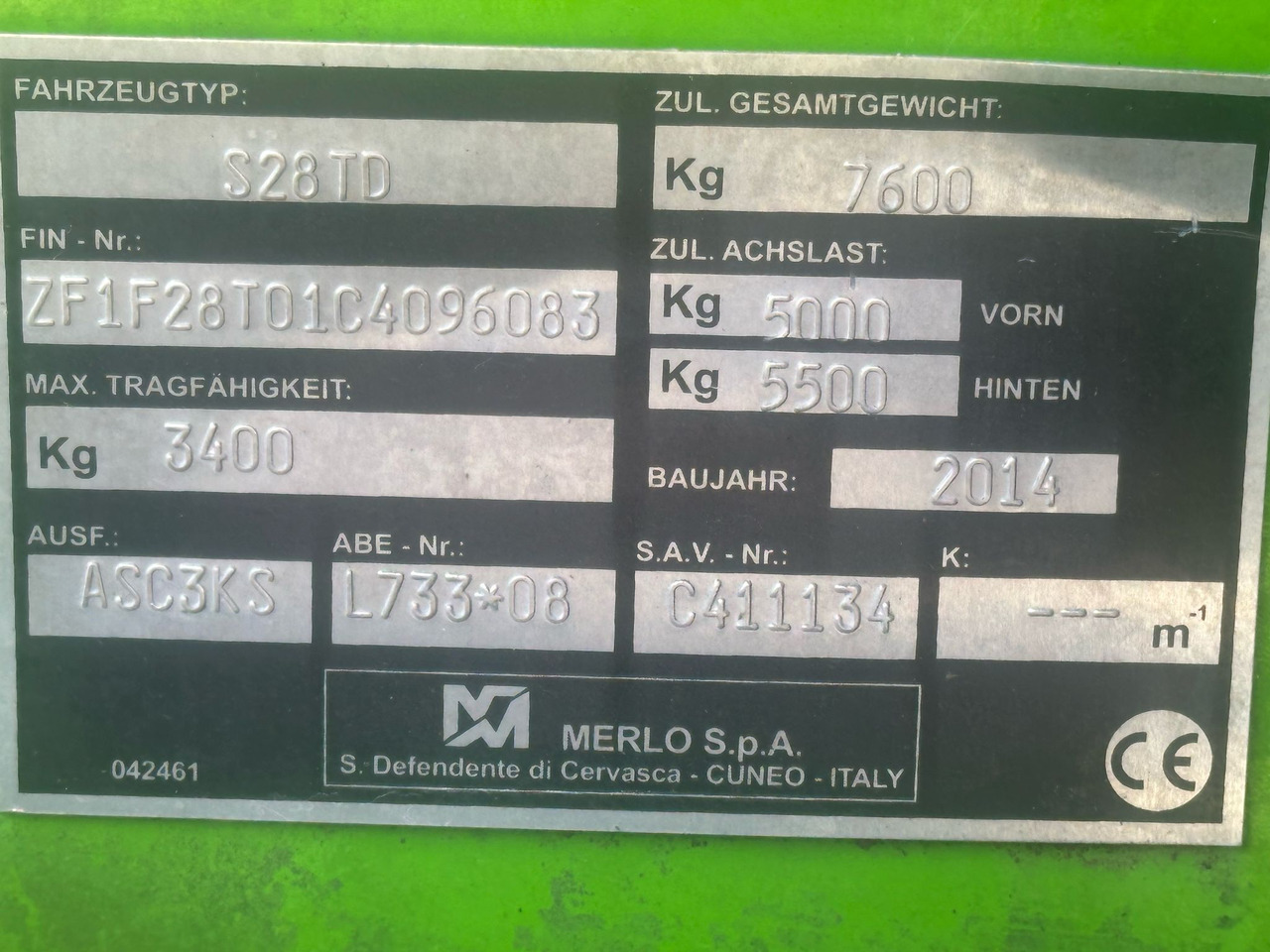 Телескопичен товарач Merlo 34.7: снимка 9