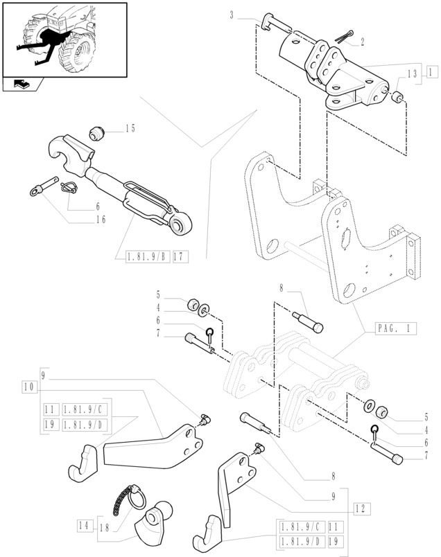 New Holland T6010 Hak 5176621 - Рама/ Шаси за Трактор: снимка 1 New Holland T6010 Hak 5176621 - Рама/ Шаси за Трактор: снимка 1
