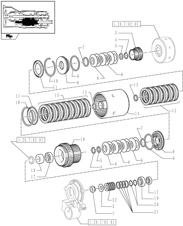 New Holland T6010 Obudowa sprzęgła 1/2 - 3/4 speed 47132827 - Съединител и части за Селскостопанска техника: снимка 1 New Holland T6010 Obudowa sprzęgła 1/2 - 3/4 speed 47132827 - Съединител и части за Селскостопанска техника: снимка 1