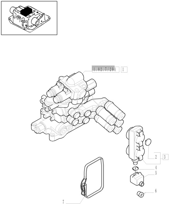 New Holland T6010 T6070 Zawór hydrauliczny 87566448 - Хидравличен клапан за Селскостопанска техника: снимка 1 New Holland T6010 T6070 Zawór hydrauliczny 87566448 - Хидравличен клапан за Селскостопанска техника: снимка 1