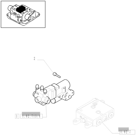 New Holland T6010 T6090 T6070 Zawór hamulca 5192069 - Спирачен клапан за Селскостопанска техника: снимка 1 New Holland T6010 T6090 T6070 Zawór hamulca 5192069 - Спирачен клапан за Селскостопанска техника: снимка 1