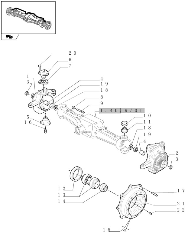 New Holland T6010 Zwrotnica 87313339 - Шенкел за Селскостопанска техника: снимка 1 New Holland T6010 Zwrotnica 87313339 - Шенкел за Селскостопанска техника: снимка 1
