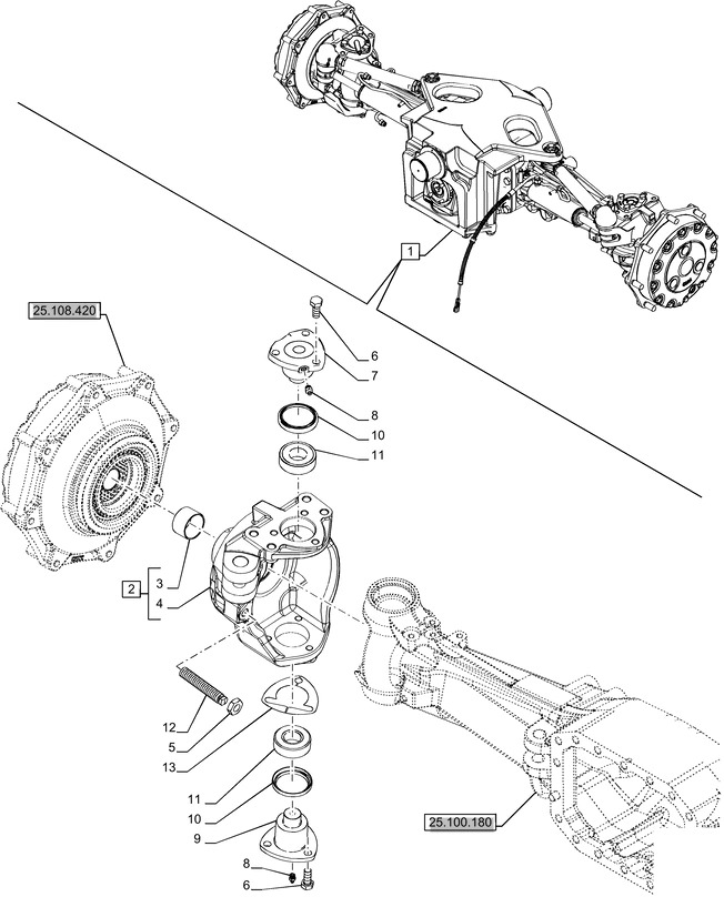 New Holland T6070 Zwrotnica 84188871 - Шенкел за Селскостопанска техника: снимка 1 New Holland T6070 Zwrotnica 84188871 - Шенкел за Селскостопанска техника: снимка 1