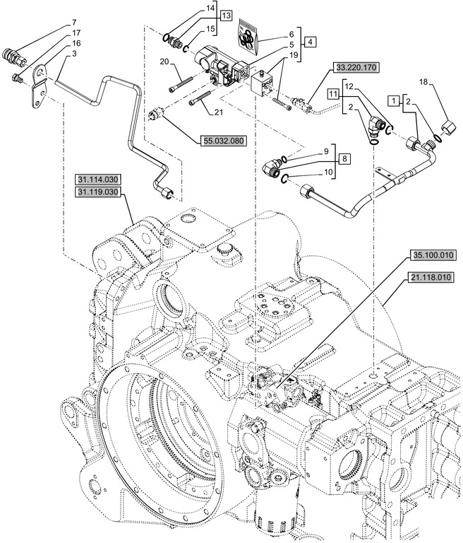 New Holland T6090 T6070 Zawór hamulca 48096351 - Спирачен клапан за Селскостопанска техника: снимка 1 New Holland T6090 T6070 Zawór hamulca 48096351 - Спирачен клапан за Селскостопанска техника: снимка 1