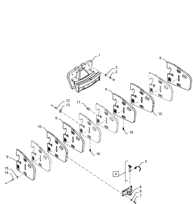 New Holland T6090 Zaczep 86403175 - Рама/ Шаси за Трактор: снимка 1 New Holland T6090 Zaczep 86403175 - Рама/ Шаси за Трактор: снимка 1