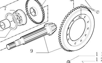 New Holland T7 T6050 TM165 TM155 TM150 TM140 TM145 TM180 Atak Komplet 5162572 - Диск за съединител за Селскостопанска техника: снимка 1 New Holland T7 T6050 TM165 TM155 TM150 TM140 TM145 TM180 Atak Komplet 5162572 - Диск за съединител за Селскостопанска техника: снимка 1