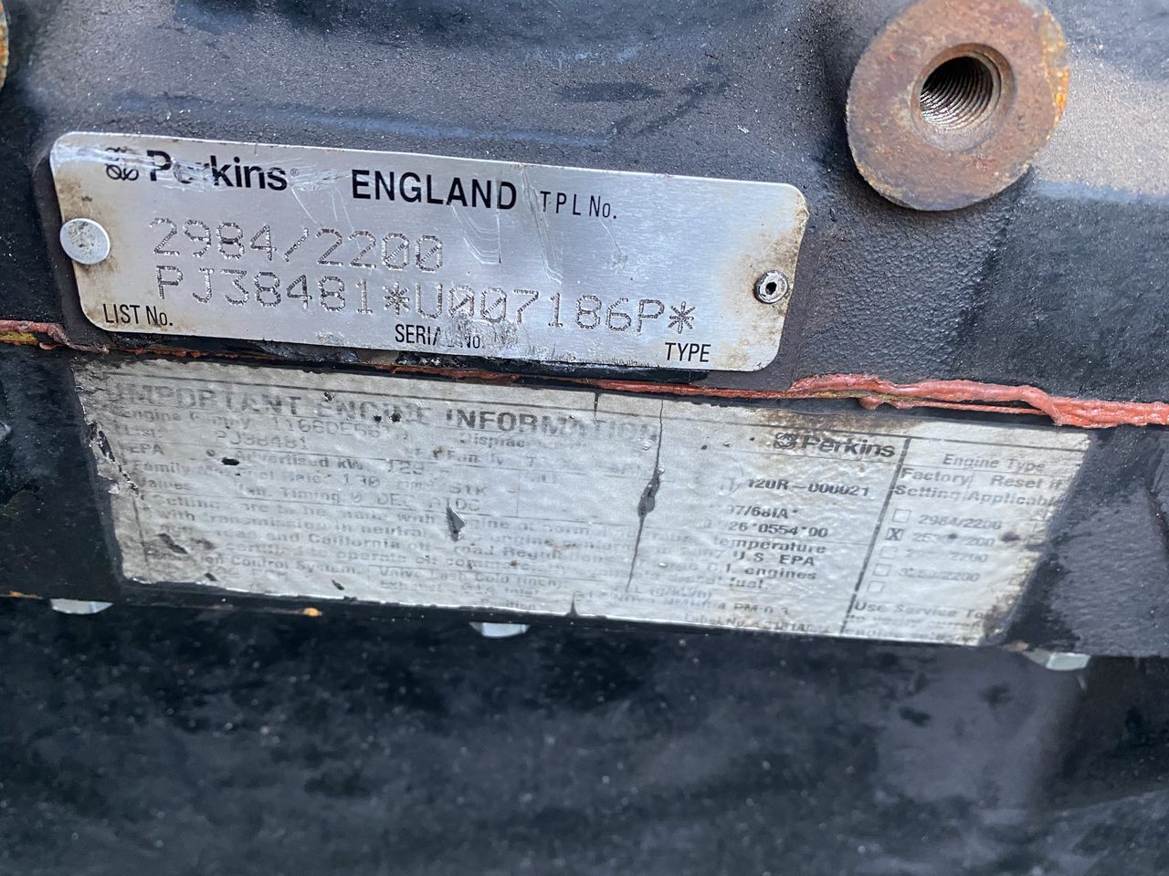 Silnik Perkins PJ38481 - Двигател за Селскостопанска техника: снимка 5 Silnik Perkins PJ38481 - Двигател за Селскостопанска техника: снимка 5