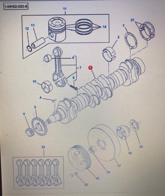 Двигател и части за Селскостопанска техника Sisu 84CTA , Sisu 84WTA wał korbowy , blok , korbowód , wałek rozrządu , głowica: снимка 9 Двигател и части за Селскостопанска техника Sisu 84CTA , Sisu 84WTA wał korbowy , blok , korbowód , wałek rozrządu , głowica: снимка 9