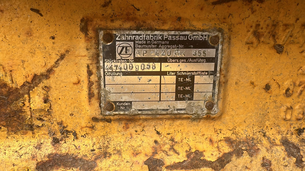 Zettelmeyer ZL5002 - most ZF AP-420 4474009058 - Ос и части за Строителна техника: снимка 2 Zettelmeyer ZL5002 - most ZF AP-420 4474009058 - Ос и части за Строителна техника: снимка 2