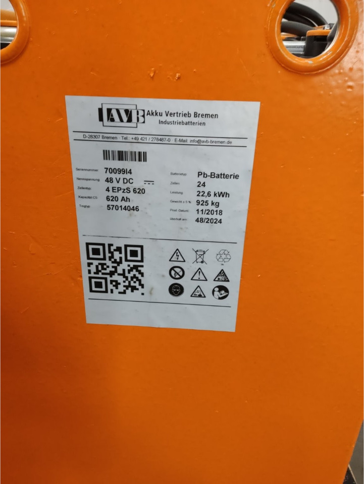 AVB 48V 620Ah - Акумулатор за Подемно-транспортна техника: снимка 2 AVB 48V 620Ah - Акумулатор за Подемно-транспортна техника: снимка 2