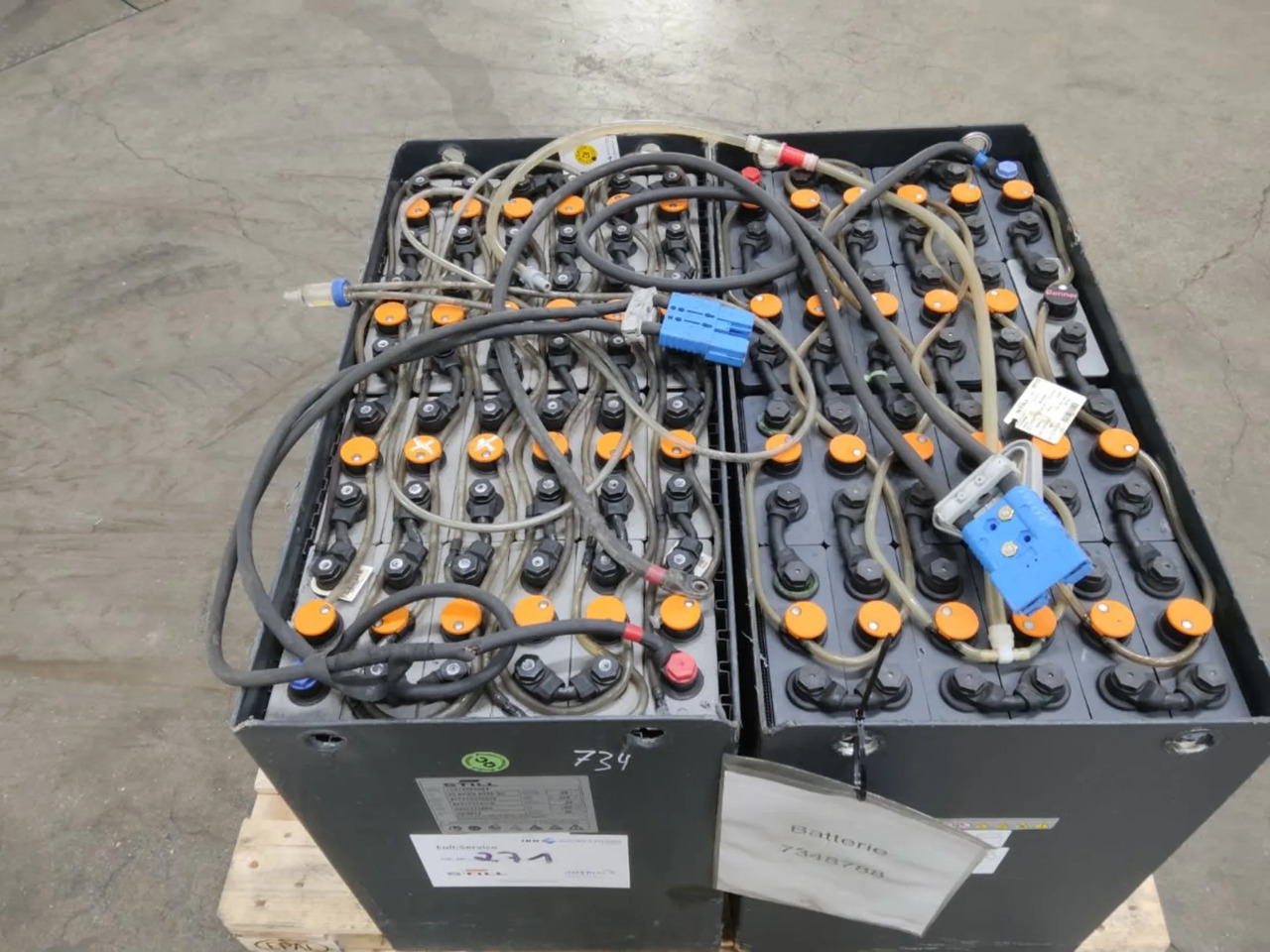 Battery Package 2 pieces - Акумулатор за Подемно-транспортна техника: снимка 4 Battery Package 2 pieces - Акумулатор за Подемно-транспортна техника: снимка 4