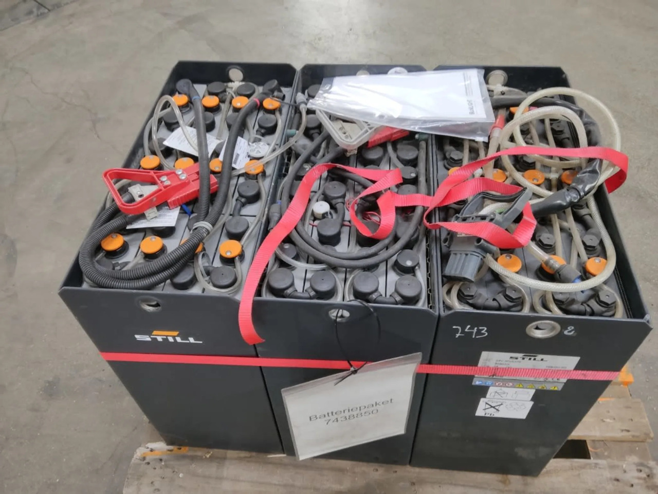Battery Package 3 pieces - Акумулатор за Подемно-транспортна техника: снимка 5 Battery Package 3 pieces - Акумулатор за Подемно-транспортна техника: снимка 5