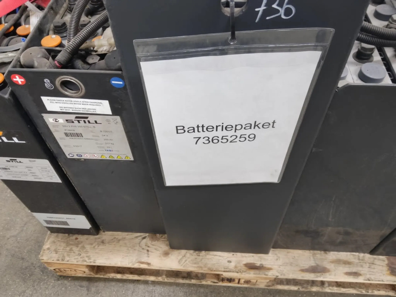 Battery Package 5 pieces - Акумулатор за Подемно-транспортна техника: снимка 2 Battery Package 5 pieces - Акумулатор за Подемно-транспортна техника: снимка 2