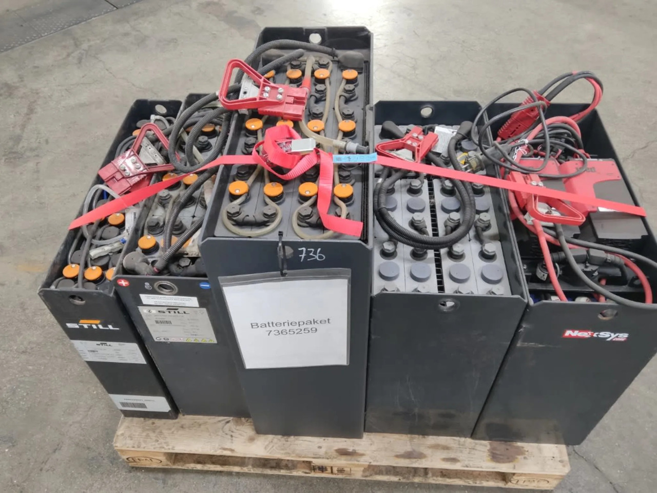 Battery Package 5 pieces - Акумулатор за Подемно-транспортна техника: снимка 4 Battery Package 5 pieces - Акумулатор за Подемно-транспортна техника: снимка 4