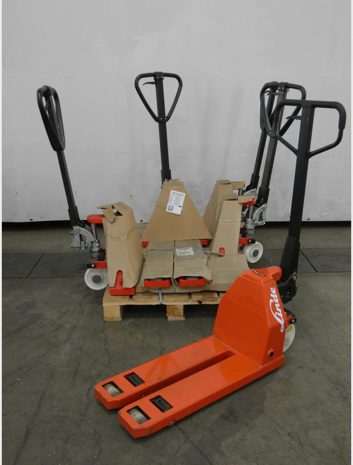 Linde 4x HPTM15Low/350mm - Палетна количка: снимка 1 Linde 4x HPTM15Low/350mm - Палетна количка: снимка 1