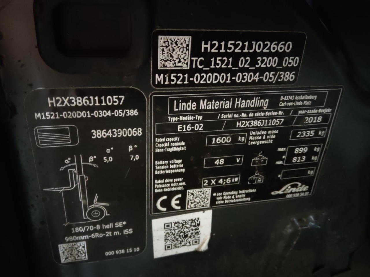 Linde E16-02 - Електрокар: снимка 2 Linde E16-02 - Електрокар: снимка 2