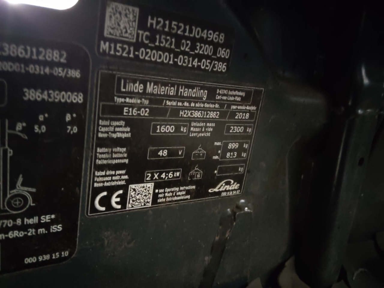 Linde E16-02 - Електрокар: снимка 2 Linde E16-02 - Електрокар: снимка 2