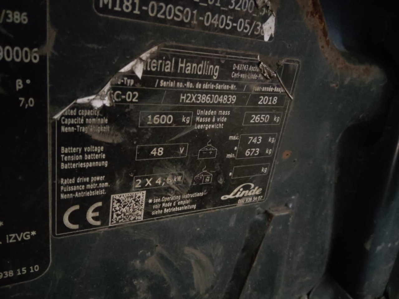 Linde E16C-02 - Електрокар: снимка 5 Linde E16C-02 - Електрокар: снимка 5