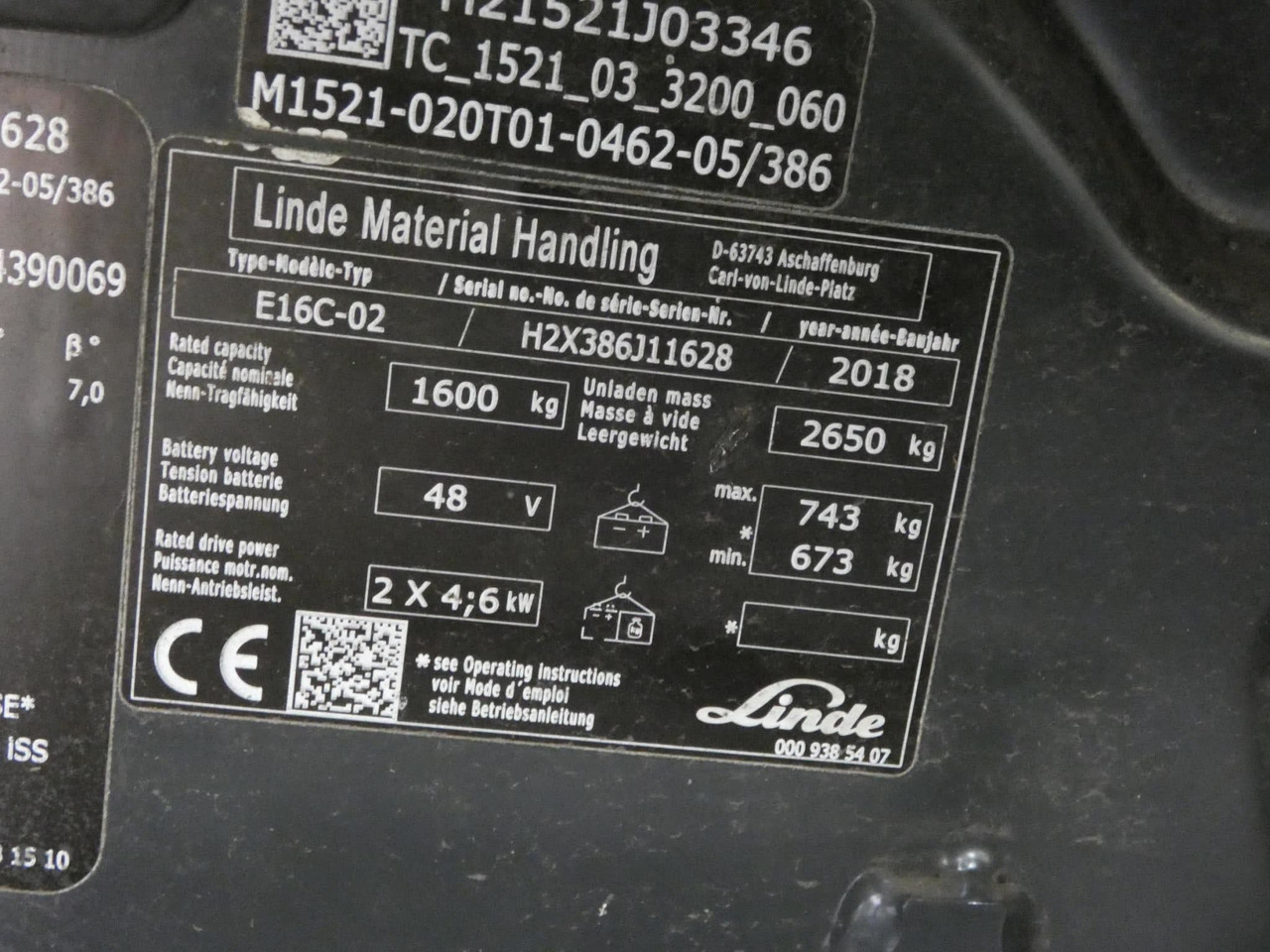 Linde E16C-02 - Електрокар: снимка 5 Linde E16C-02 - Електрокар: снимка 5