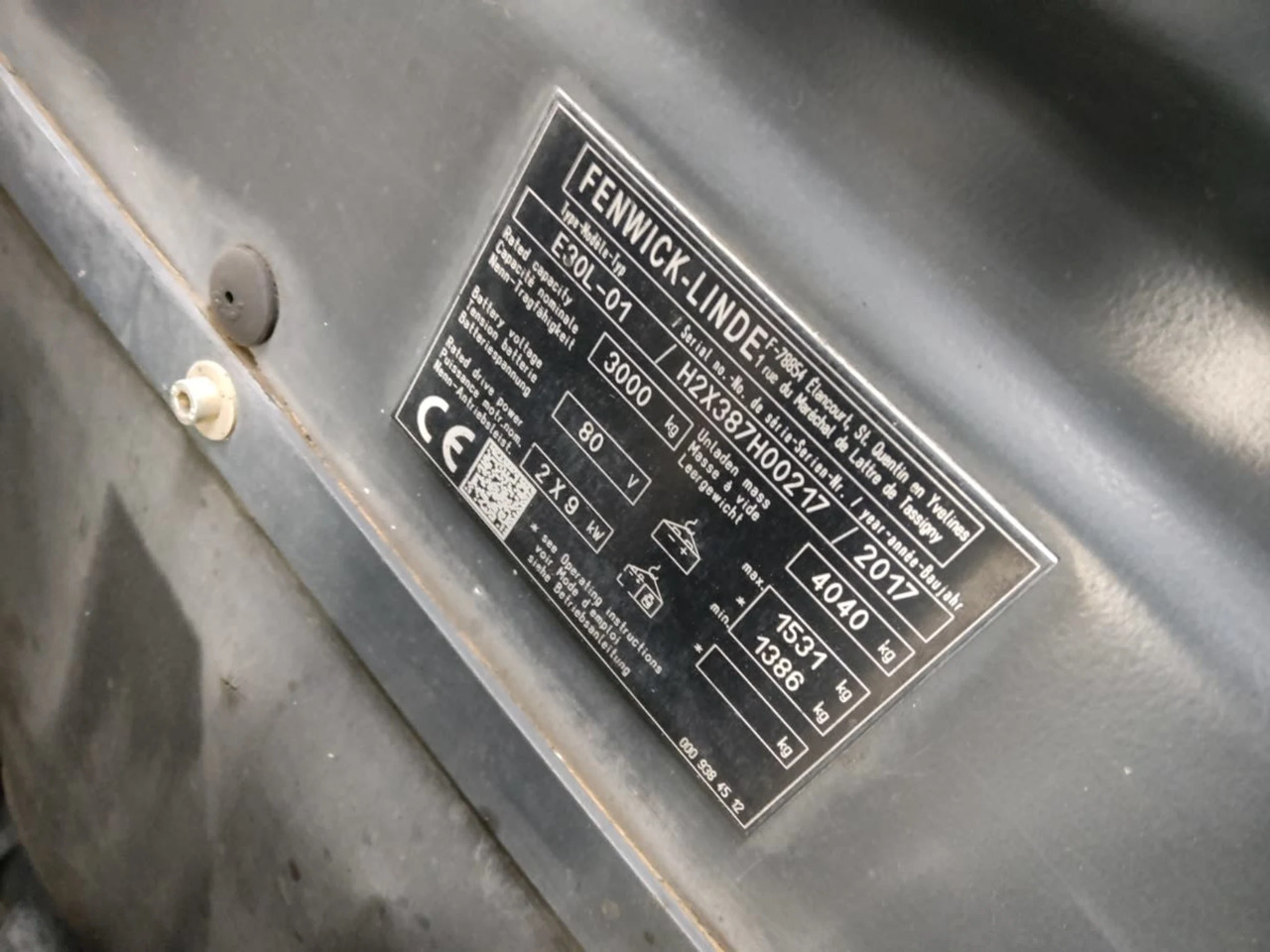 Linde E30L-01 - Електрокар: снимка 2 Linde E30L-01 - Електрокар: снимка 2